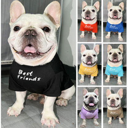 Foshion designer French Bulldog pet clothes and t-shirts