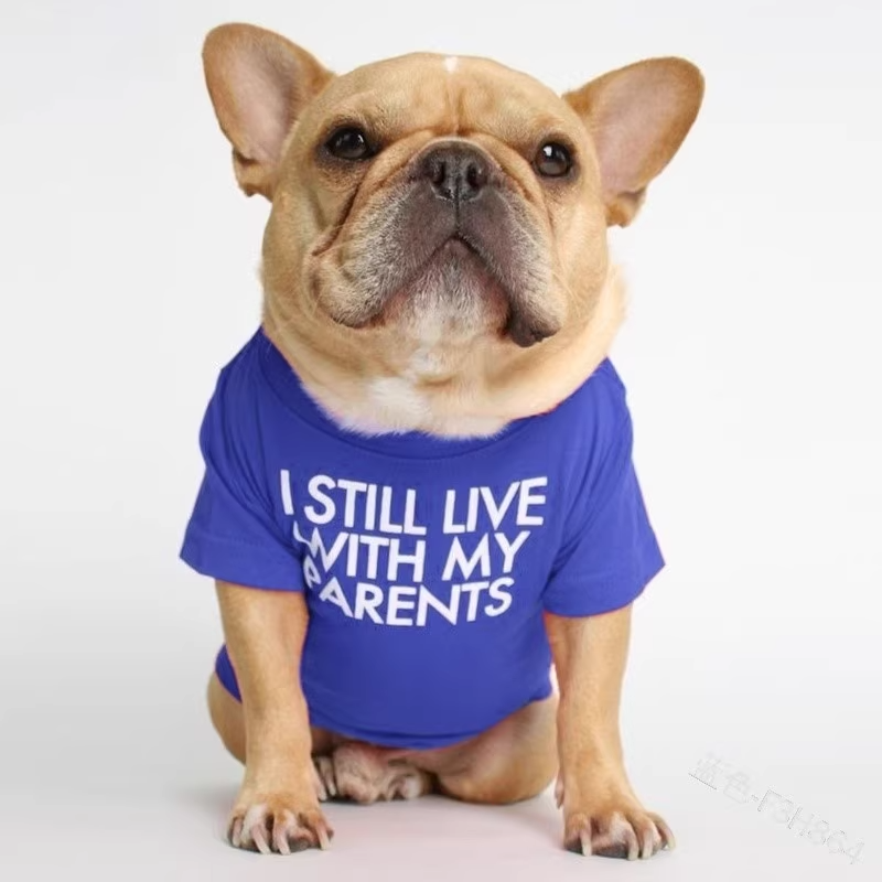 Foshion designer French Bulldog pet clothes and t-shirts