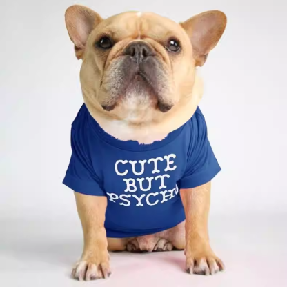 Foshion designer French Bulldog pet clothes and t-shirts