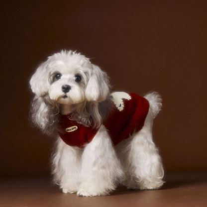 New autumn/winter sleeveless warm sweater vest for pet dogs