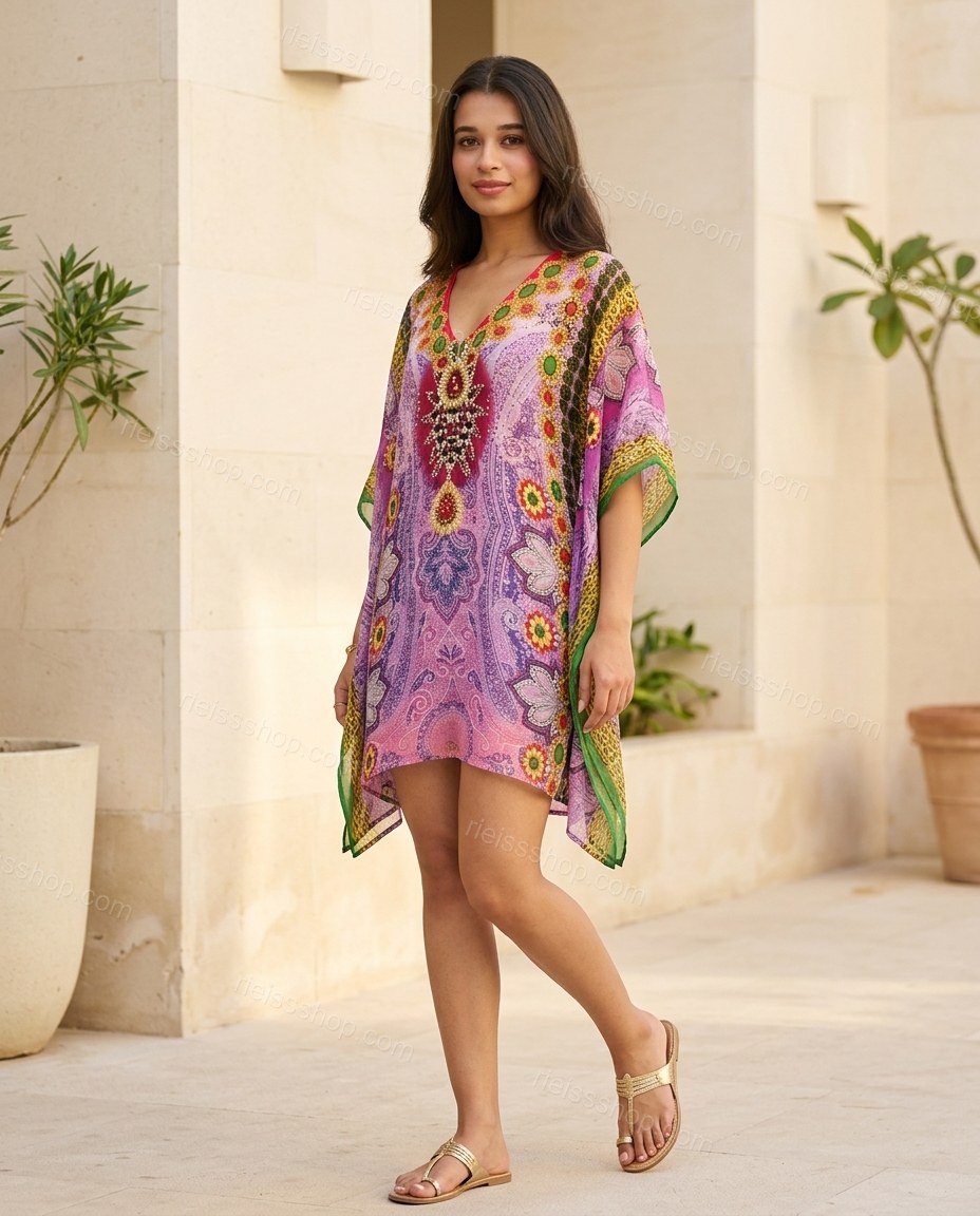Pink Gleam Terrace Dinner Printed Mini Dress Pink Mini Dress with Relaxed Fit silhouette and Textured texture, front view product image for Pre-Fall, a fall city dinner, Fall current summer selling first with a light late-summer/pre-fall accent: make it w by rieissshop
