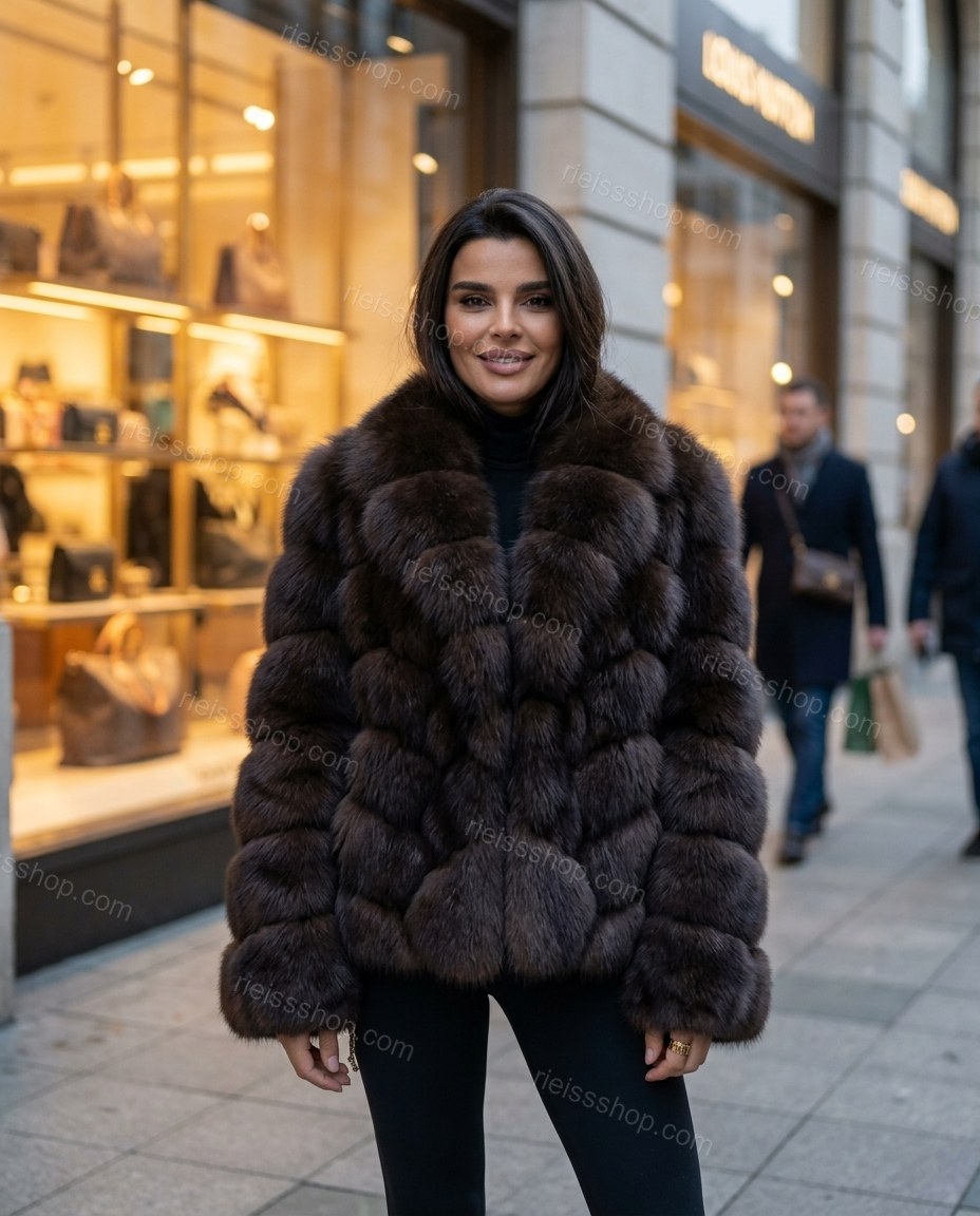 Dark Brown Refined Textured Coat by rieissshop