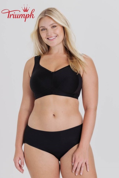 Triumph - 4 артикула 🌼сутиен от чист памук за големи гърди