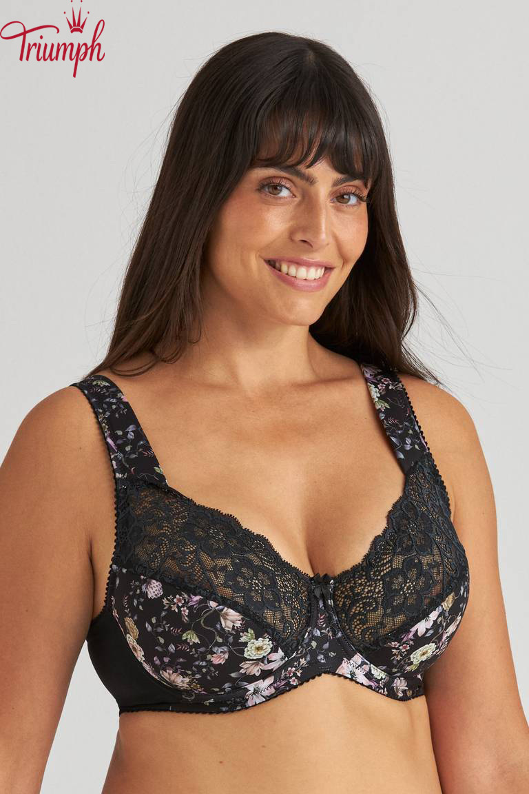 50%OFF Triumph®🌸(4 броя)[Купете 1, вземете 3 безплатно] Голям удобен дишащ сутиен