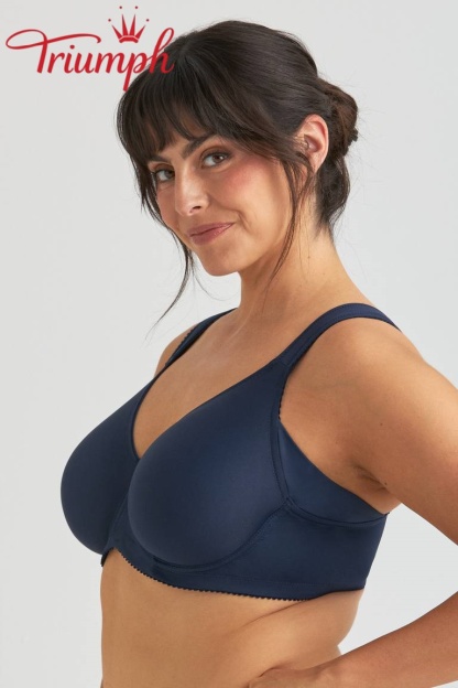  Triumph® 🥰 Комплект от 4 части Удобният сутиен е изработен от чист памук и е подходящ за жени с по-голям бюст.