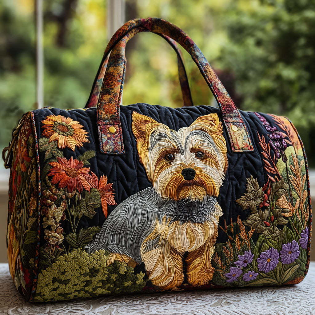 Yorkshire Terrier Quilted Duffle Bag GFTOMA3344