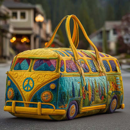 Hippie Van Quilted Duffle Bag GFTOYC41