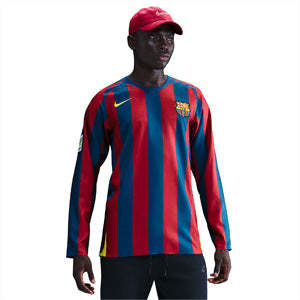 Nike FC Barcelona 2006 Reissue LS Shirt with Ronaldinho 10