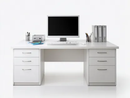 Scrivania-MDF-185x78x75 cm-bianco-design moderno- Placidilo