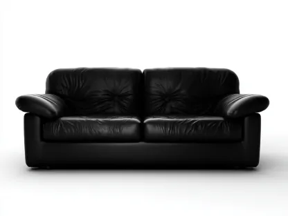 Divano a 3 posti - pelle-legno - 232x94x84 cm - nero - stile classico- Placidilo