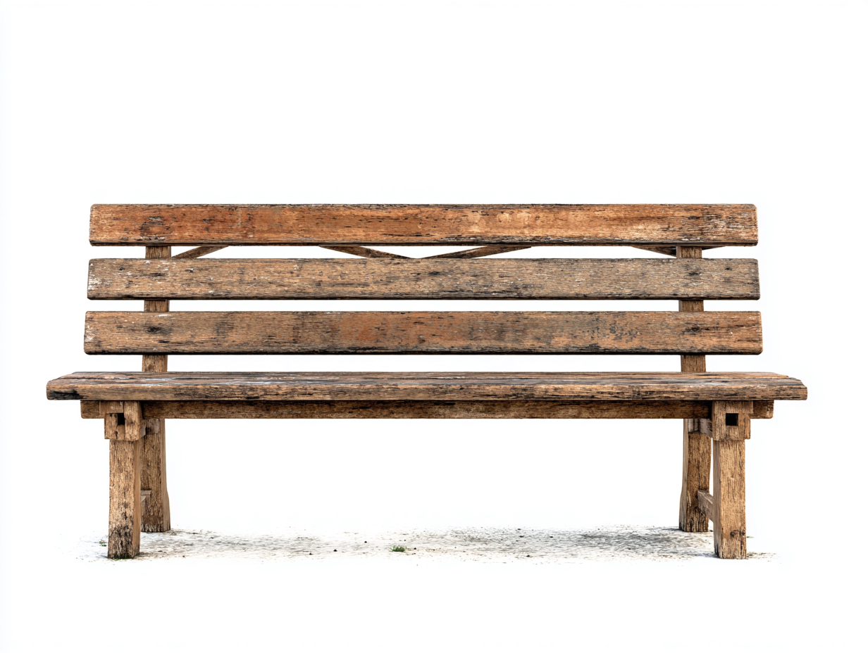 Panca da giardino in legno massello con schienale 150x45x80 cm - marrone - stile rustico naturale-Warmthvo