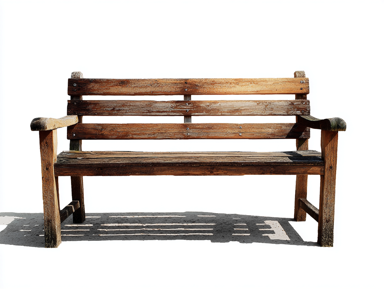 Panca da giardino in legno 130x55x85 cm - marrone - stile rustico per esterno-Warmthvo