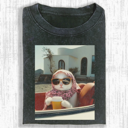 ELEGANT CAT T-SHIRT-ComicClothe