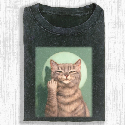 WACKY CAT  T-SHIRT-ComicClothe
