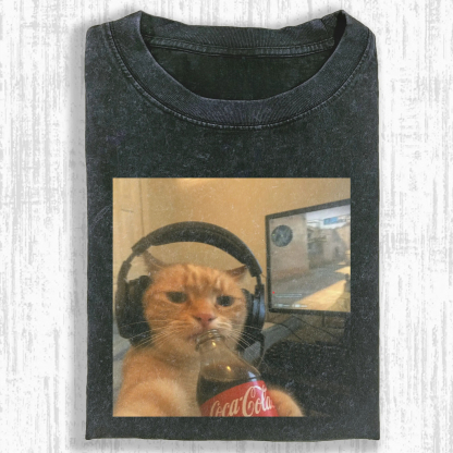 WACKY CAT T-SHIRT-ComicClothe