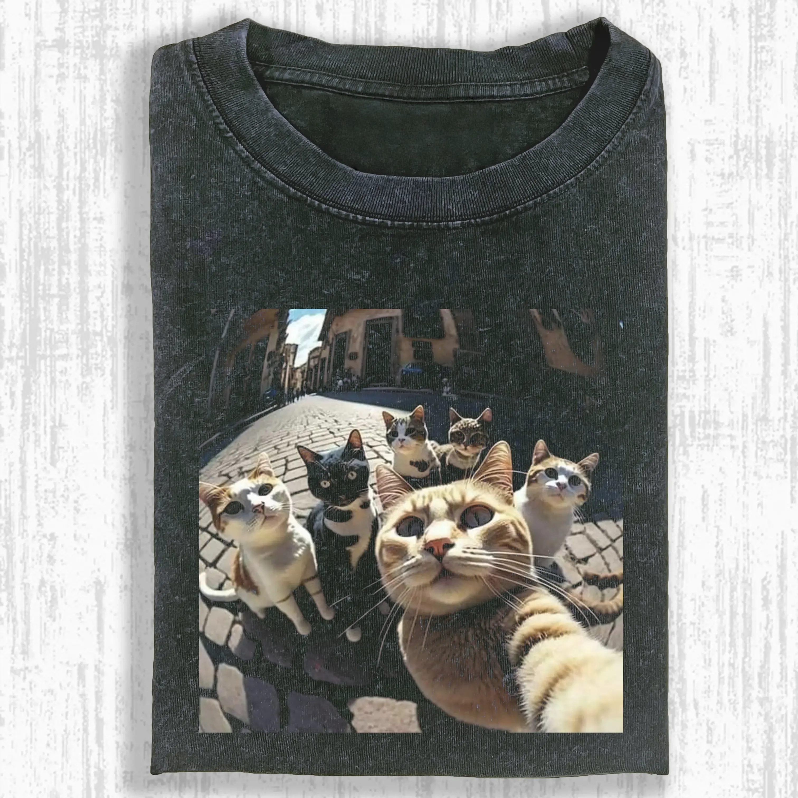 WACKY CAT  T-SHIRT-ComicClothe