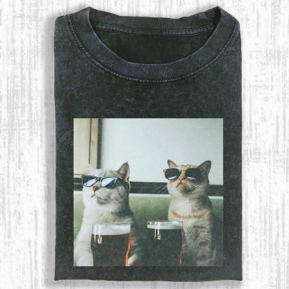 WACKY CAT  T-SHIRT-ComicClothe