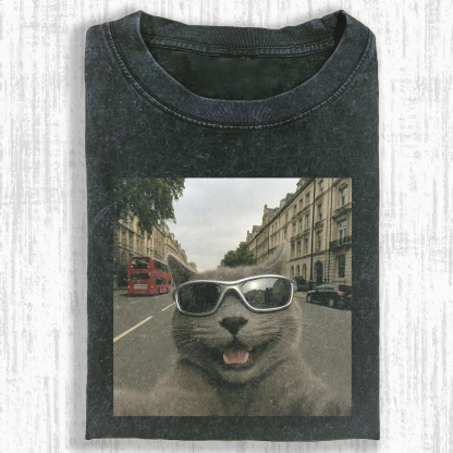 WACKY CAT T-SHIRT-ComicClothe