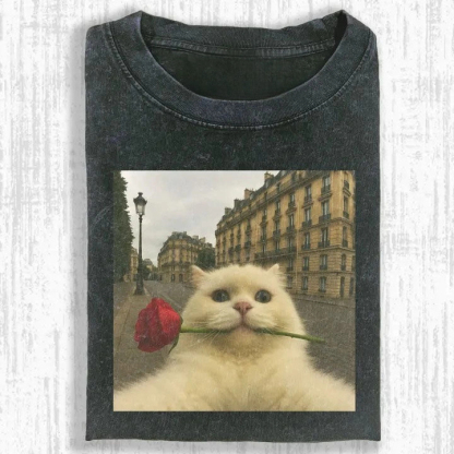 WACKY CAT T-SHIRT-ComicClothe