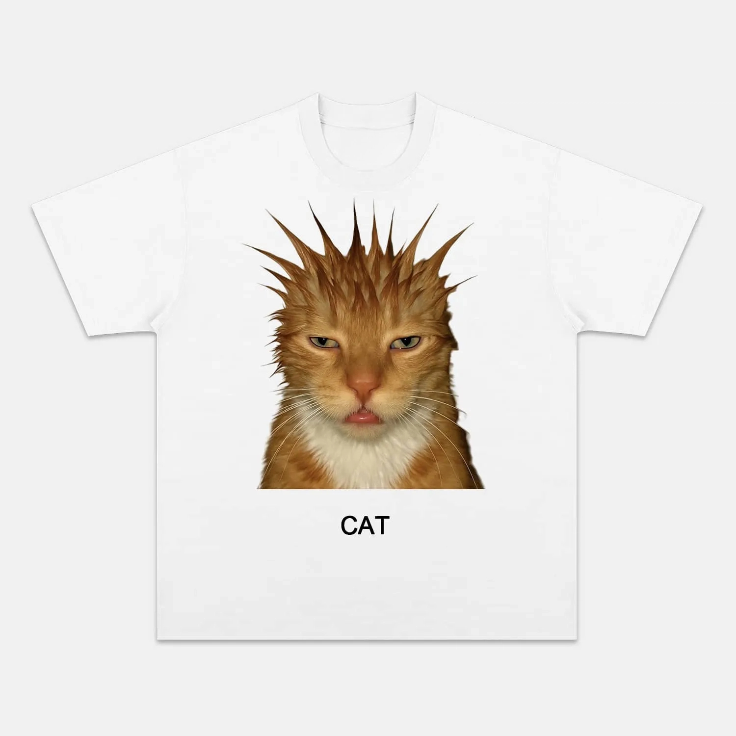 WACKY CAT TEE. 7.3-ComicClothe