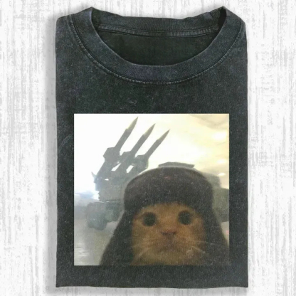 WACKY CAT T-SHIRT-ComicClothe