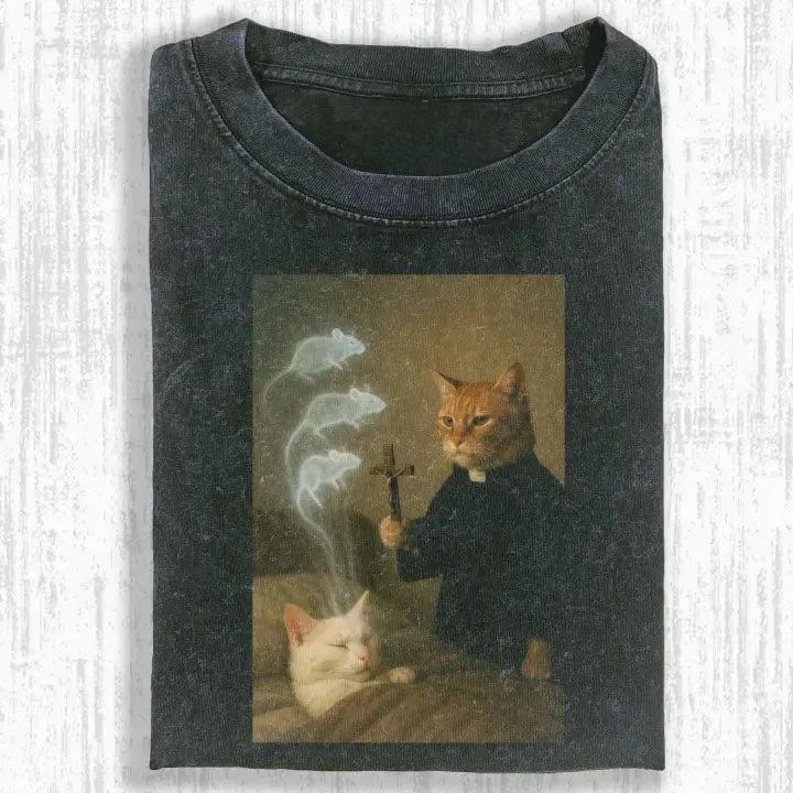 MAGE CAT T-SHIRT-ComicClothe