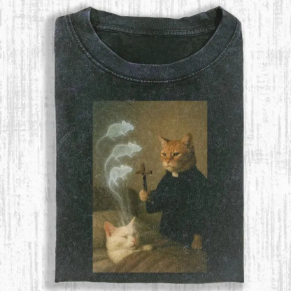 MAGE CAT T-SHIRT-ComicClothe