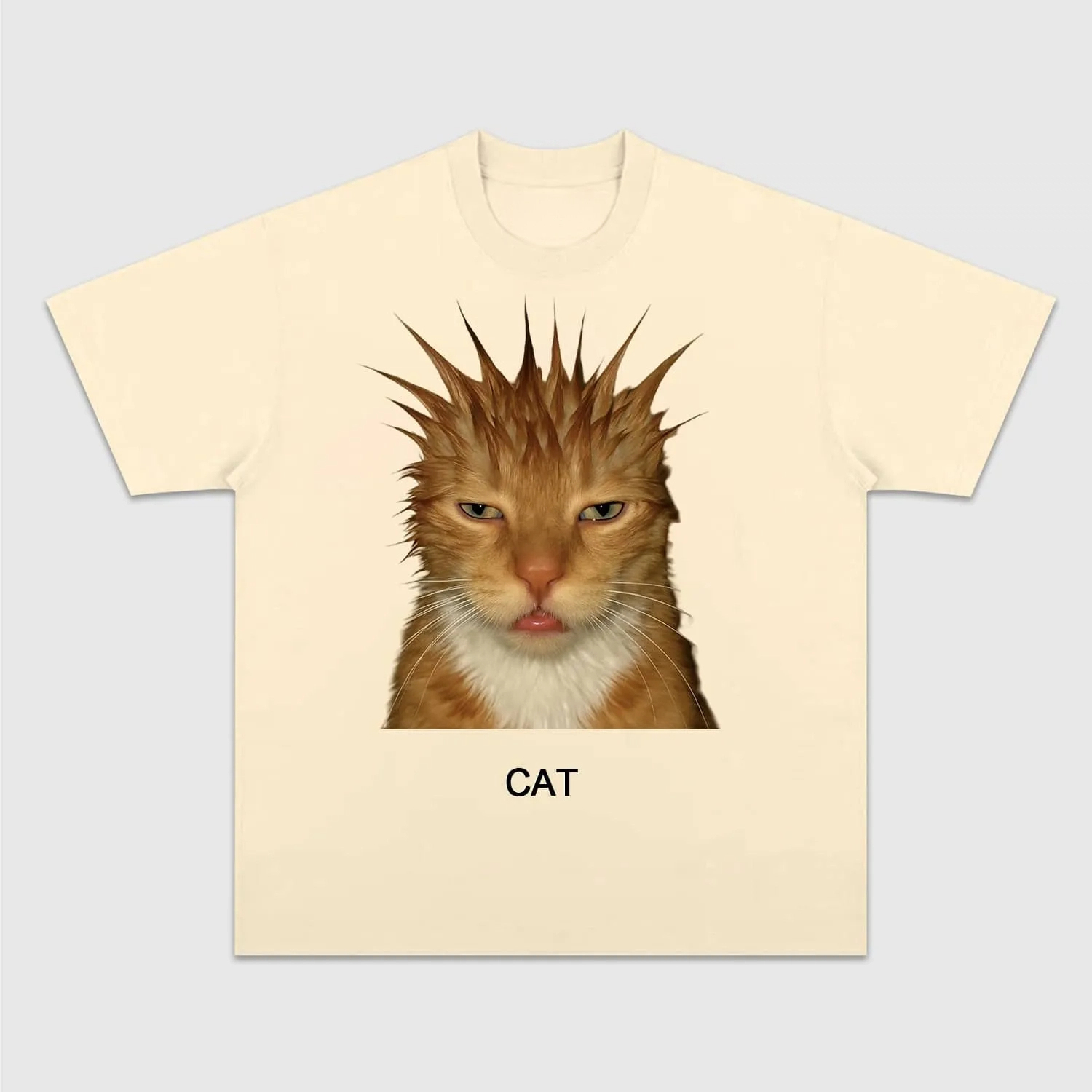 WACKY CAT TEE. 7.3-ComicClothe