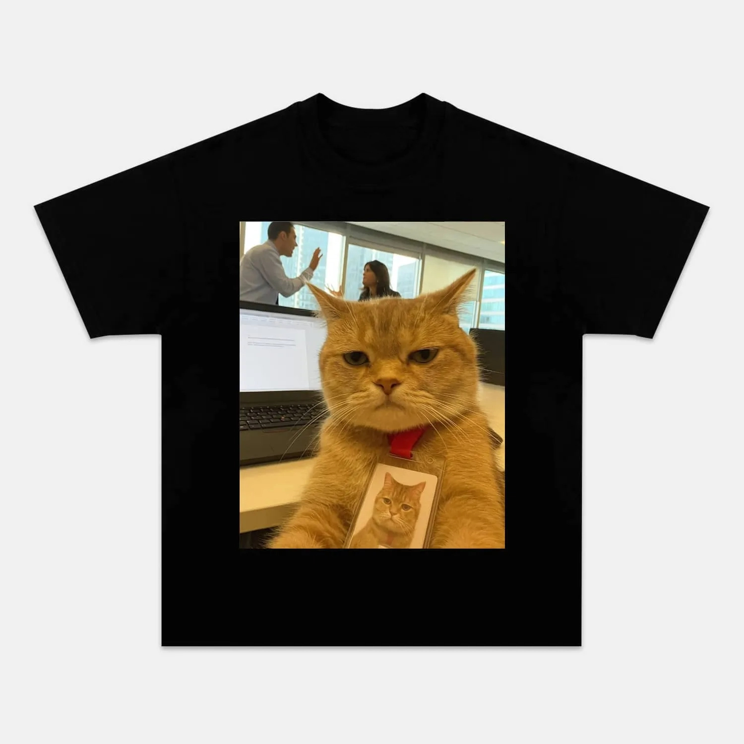 WACKY CAT TEE. 7.3-ComicClothe