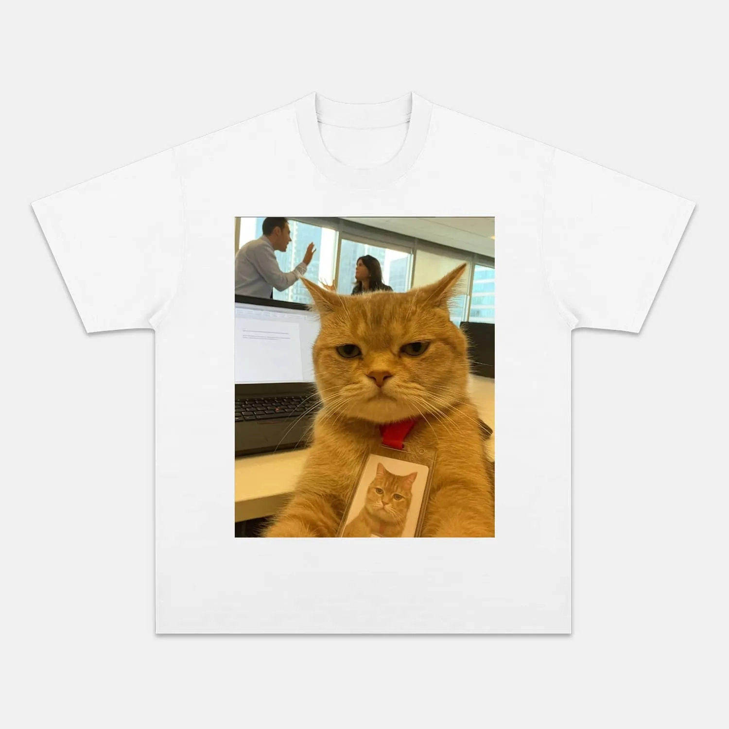 WACKY CAT TEE. 7.3-ComicClothe