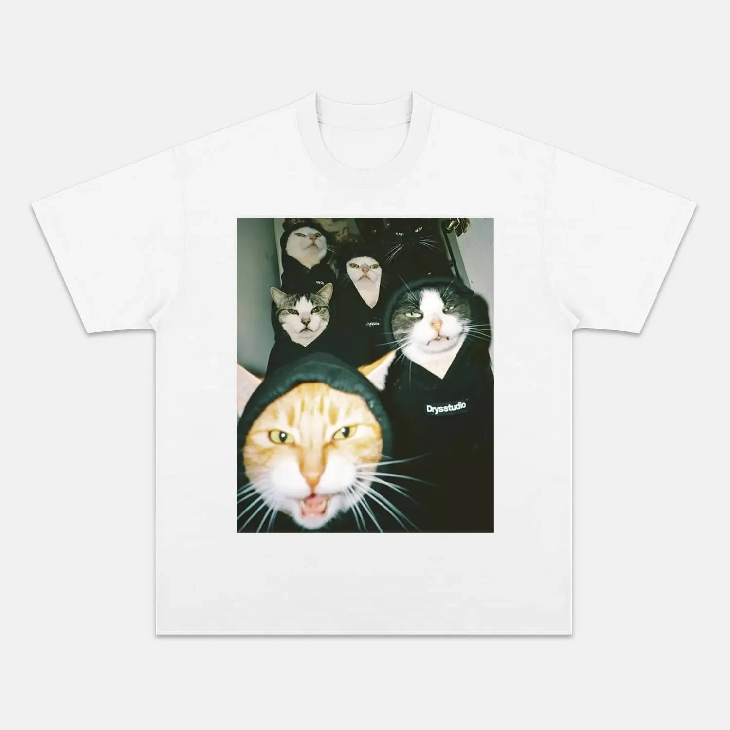WACKY CAT TEE. 7.3-ComicClothe