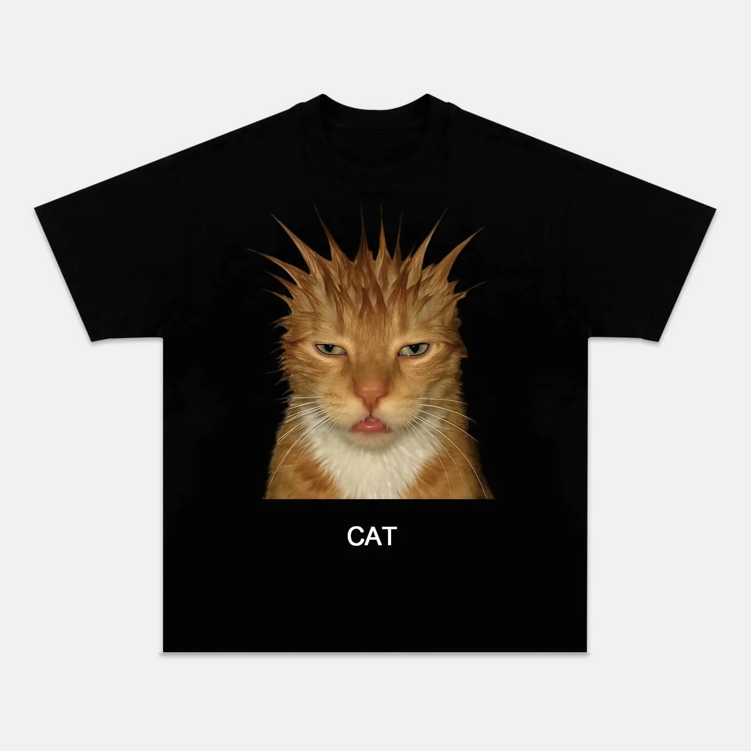 WACKY CAT TEE. 7.3-ComicClothe