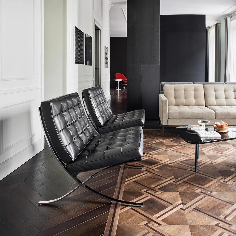 Barcelona Leather Lounge Chair