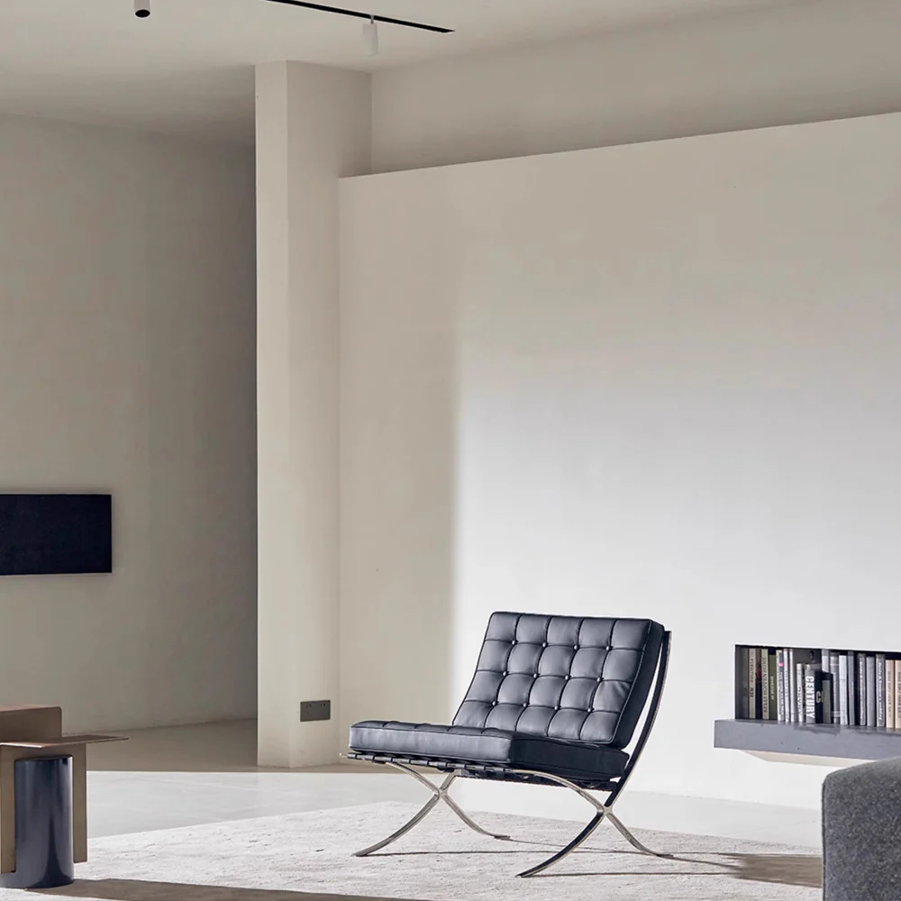 Barcelona Leather Lounge Chair