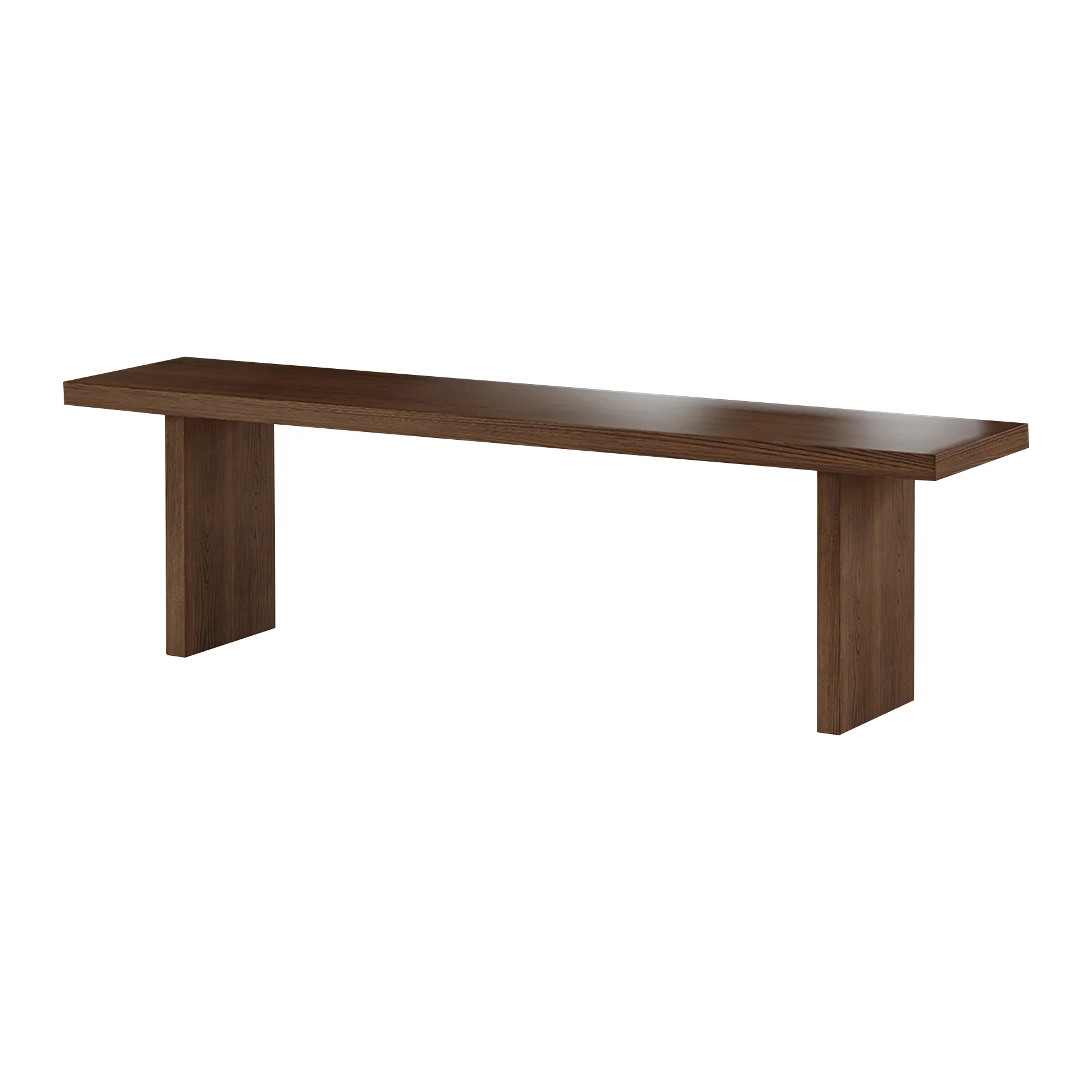 Arcus Walnut Dining Bench
