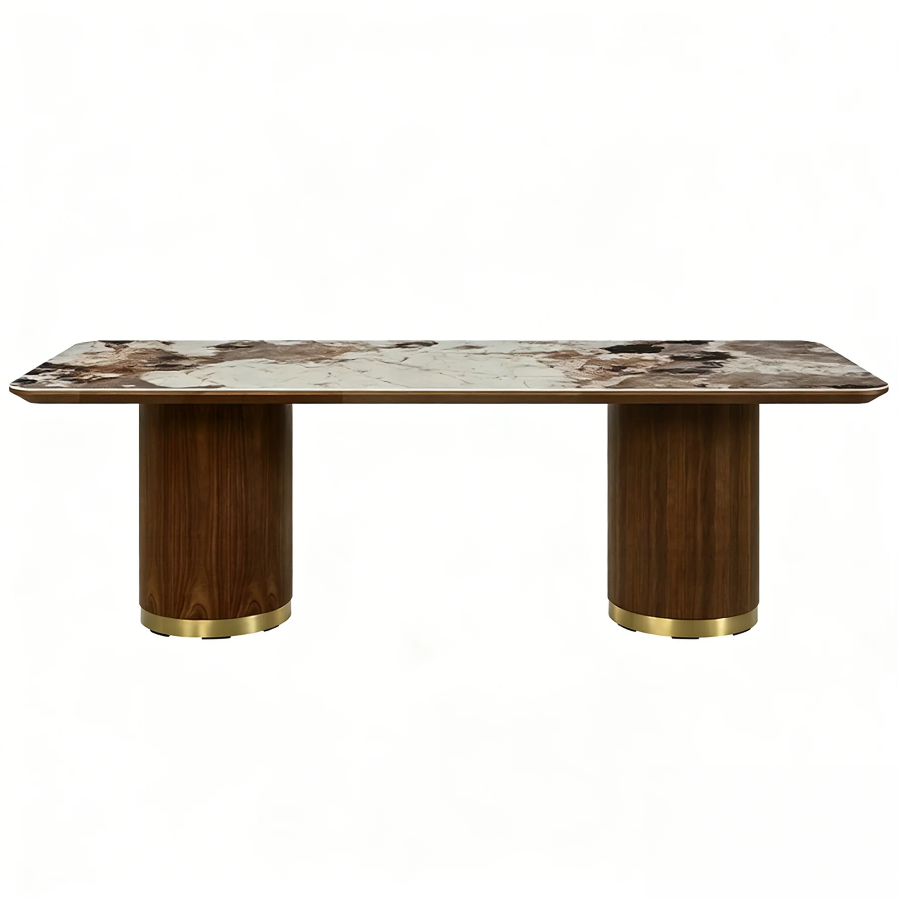 Calix Sculptural Marble Dining Table