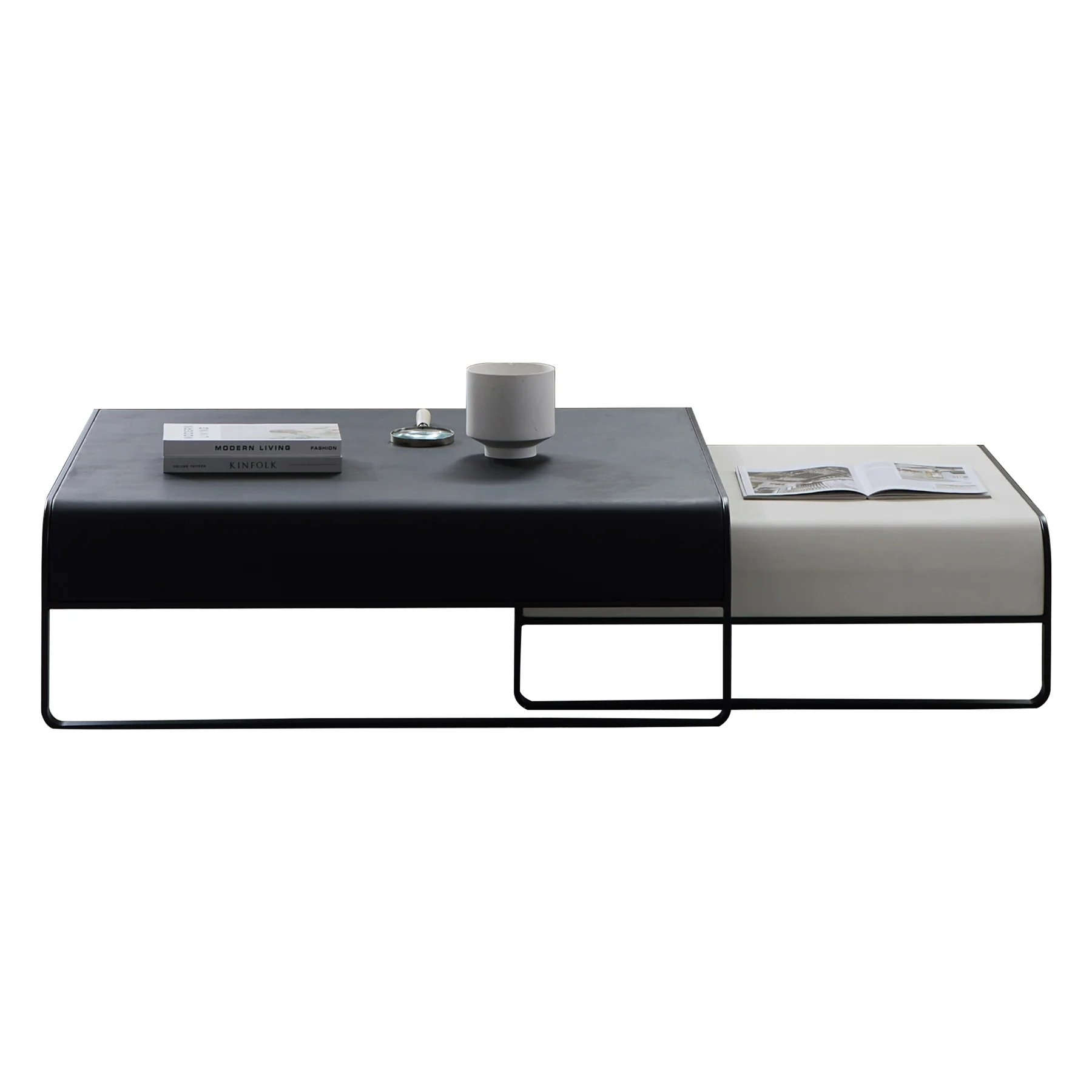 Modern Duet Coffee Table Set