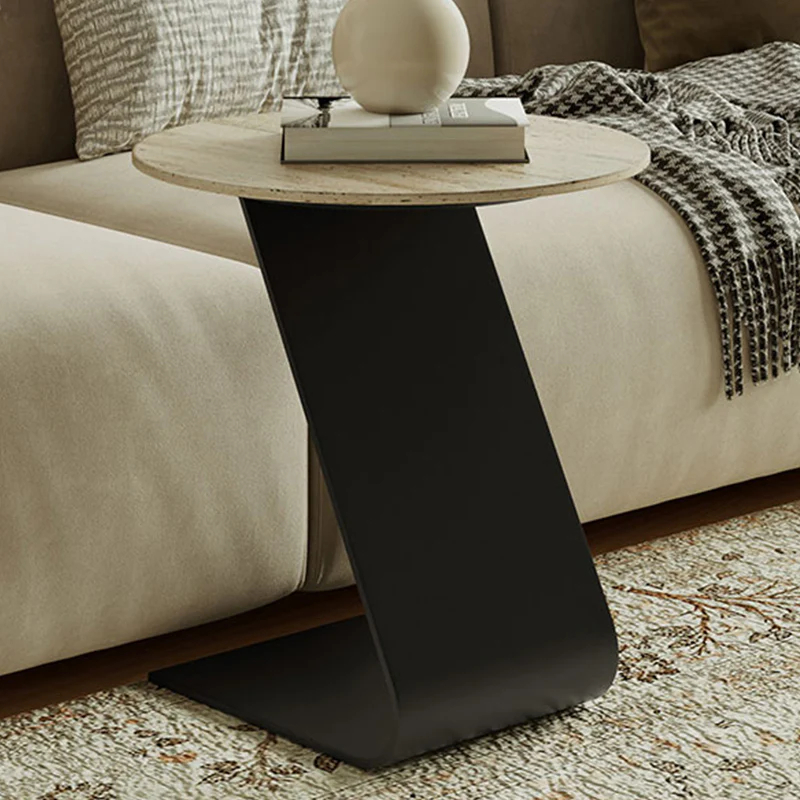 Minimalist Cave Stone Side Table