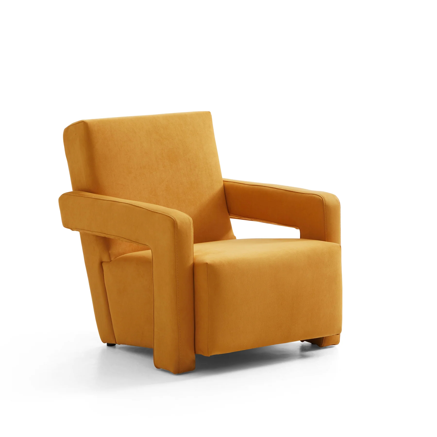 Nova Lemon Matt Fabric Utrecht Armchair