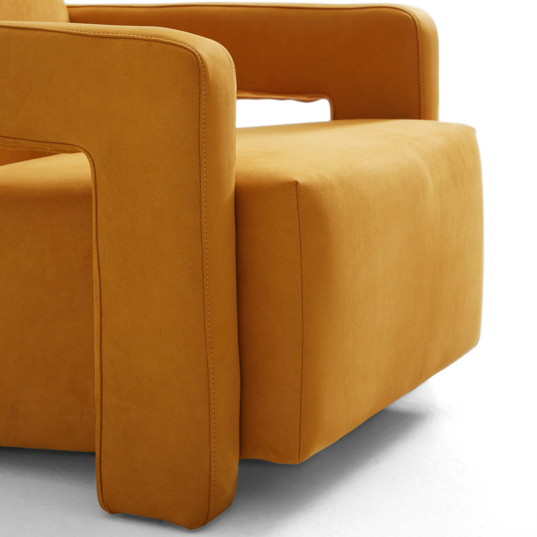 Nova Lemon Matt Fabric Utrecht Armchair