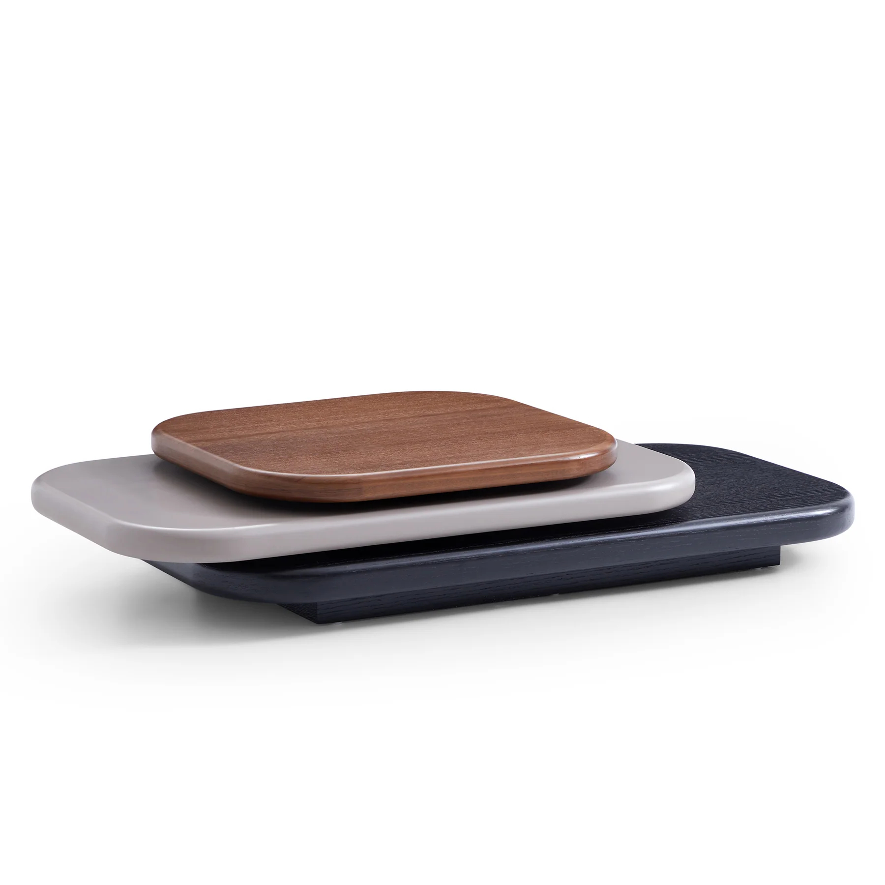 Pebbles Rotating Coffee Table