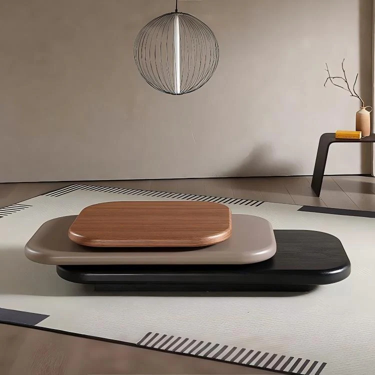 Pebbles Rotating Coffee Table