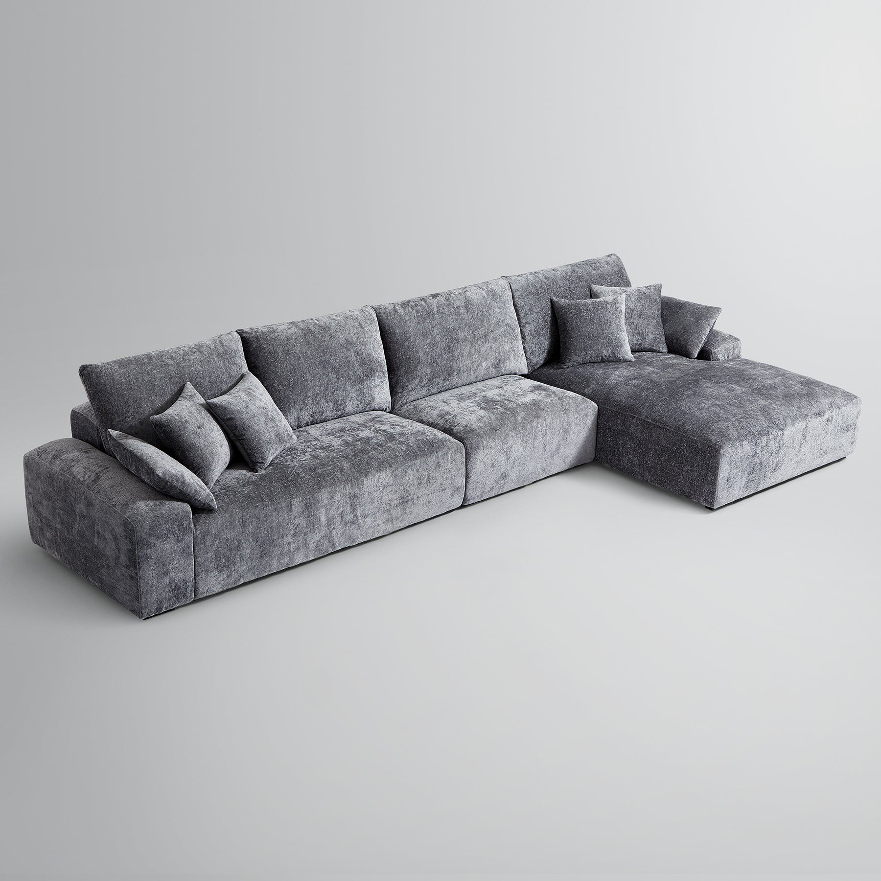 The Empress Gray Sectional