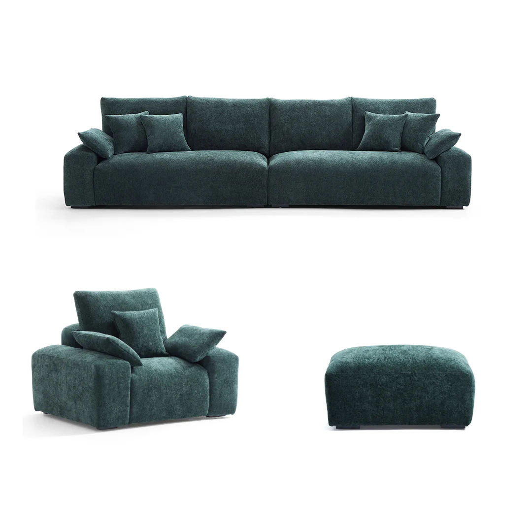 The Empress Green Sofa Set