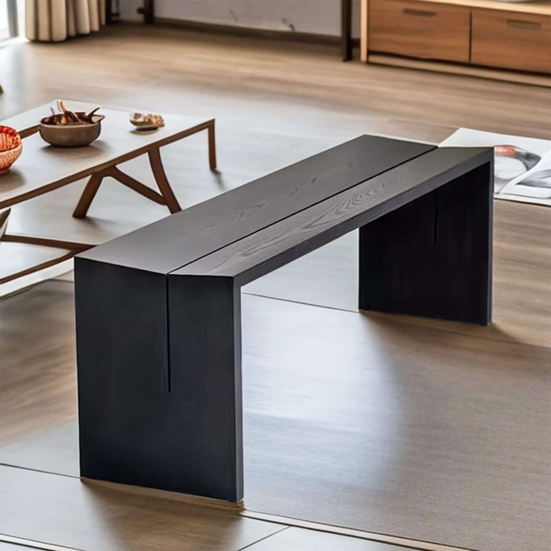 Varenna Ash Wood Benc