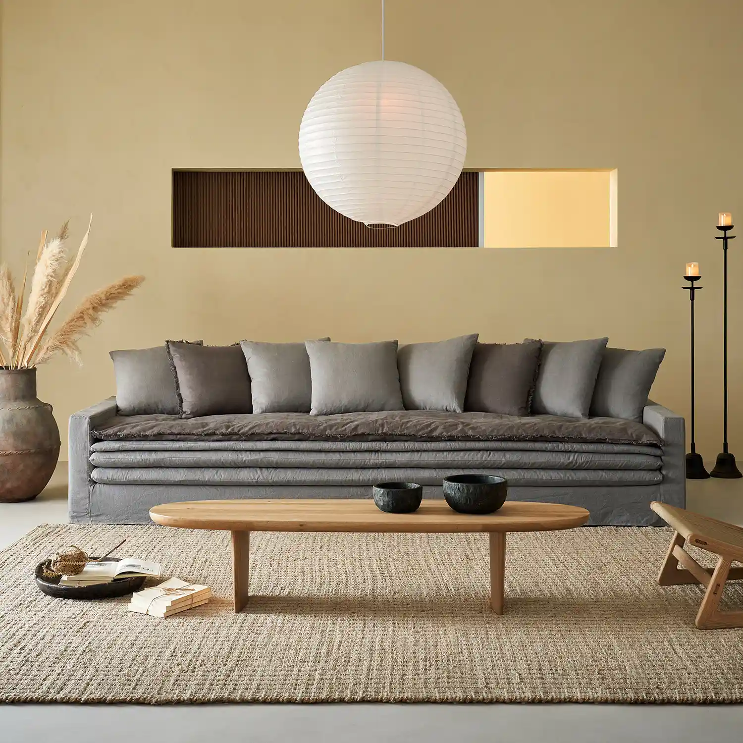 Vintage Accordion Sofa