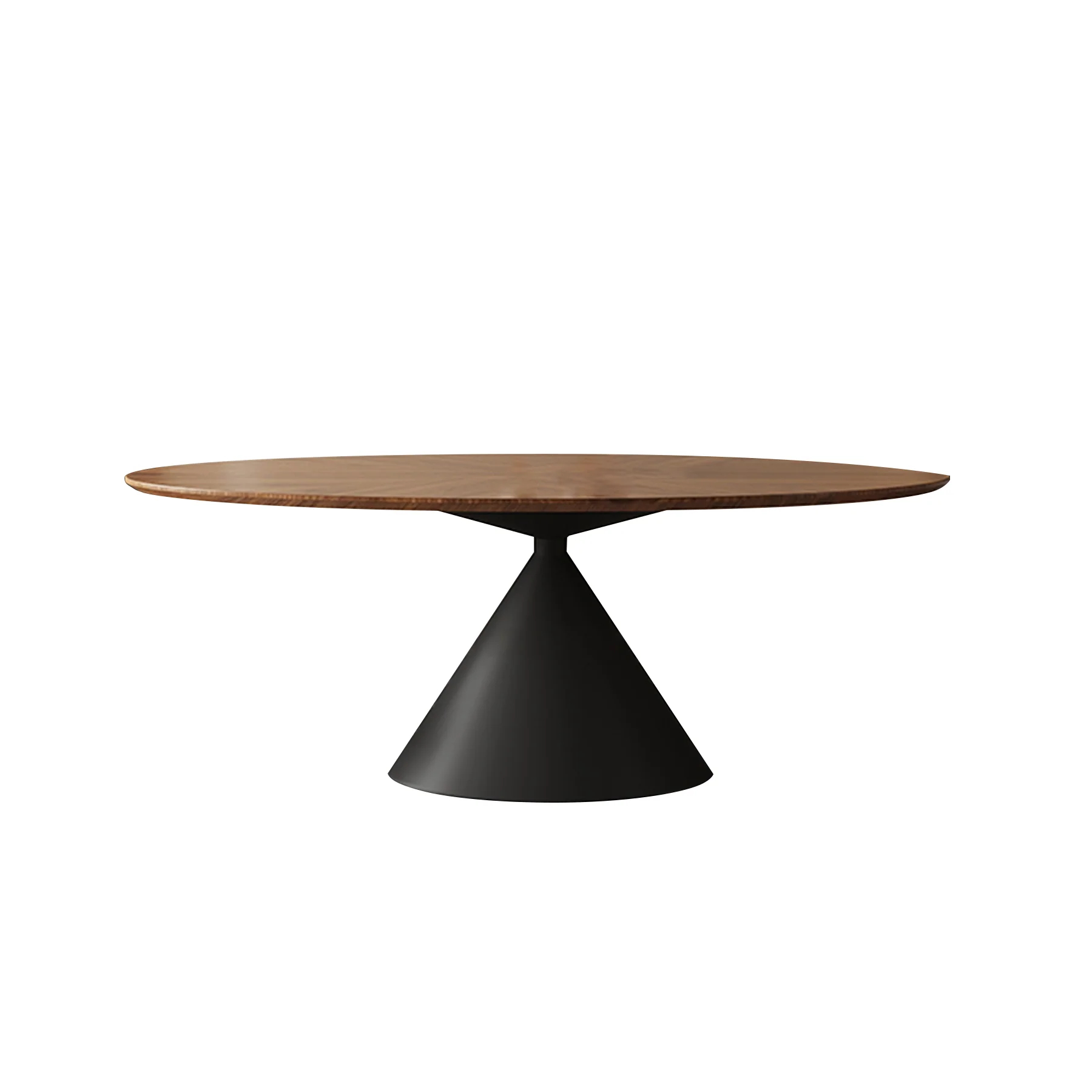 Apex Walnut Ellipse Dining Table