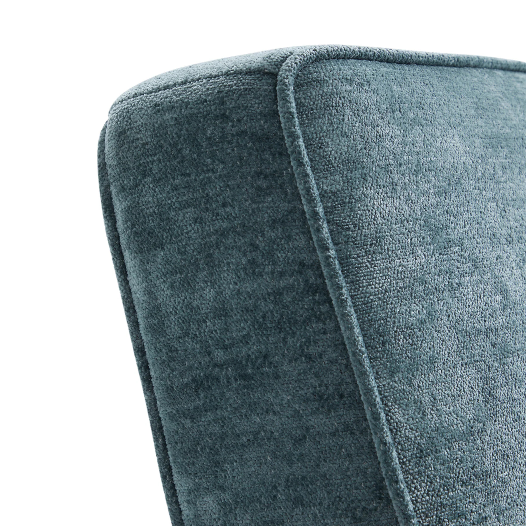Wooster Green Chenille Velvet Accent Chair