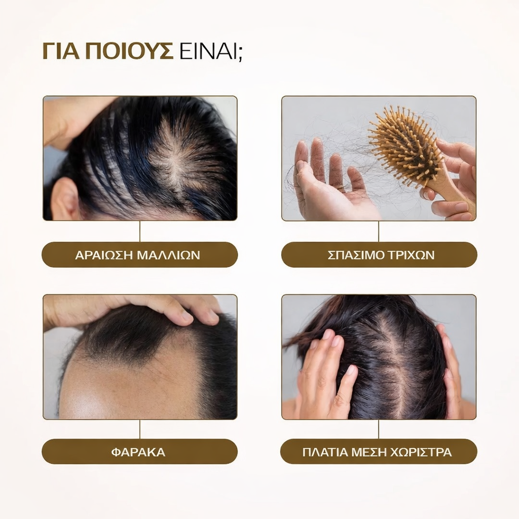  Bare Anatomy Σέραμ Ανάπτυξης Μαλλιών | Κλινικά Αποδεδειγμένο +214% σε 10 Ημέρες-Hellasbeauty