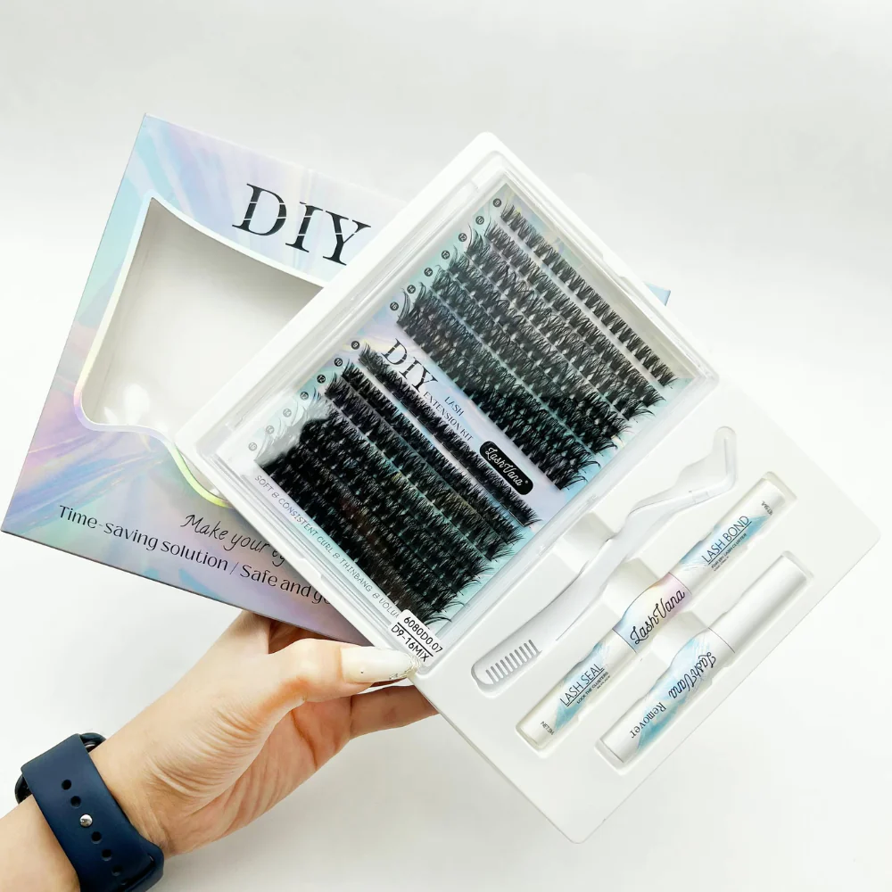 Ψεύτικες Βλεφαρίδες: Σκούρες & Πυκνές με Αόρατη Βάση